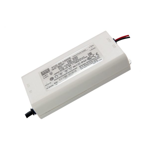 60w 1400mA 25-43vf Dimmable driver