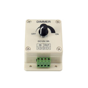 Dial Dimmer 12v 8 Amp